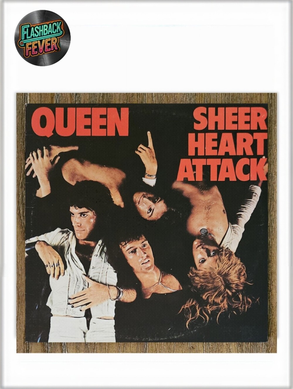 QUEEN•Sheer Heart Attack•1977 US (#7E-1026) CP Pressing